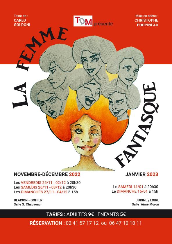 La troupe du Trou de Mémoire est de retour pour 6 représentations sur la commune !