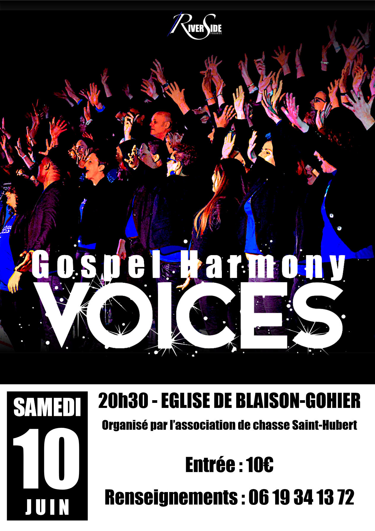 Concert de gospel - Gospel Harmony Voices par l'association de chasse Saint-Hubert